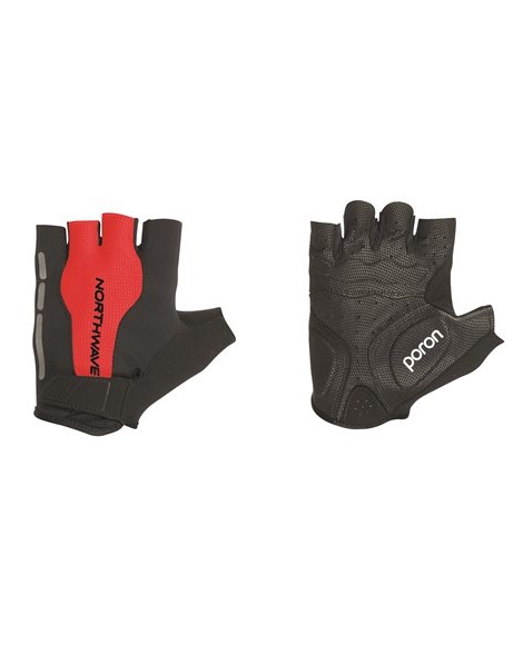 Велоперчатки NORTHWAVE C89172085 BLACK-RED M